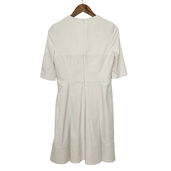 Akris Punto Front Zip A-Line Midi Dress Size Small - Picture 2 of 12